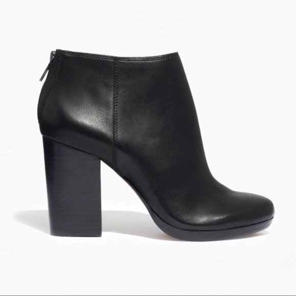 Madewell Shoes - Madewell Caleb Black Boot Bootie Ankle Boot